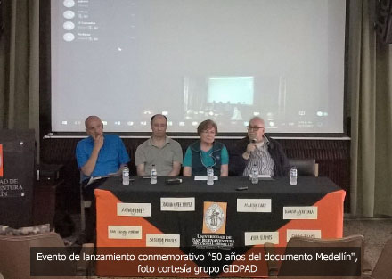 Se realizó en la Institución el lanzamiento conmemorativo “50 años del Documento de Medellín”