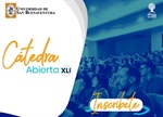 Abierta la convocatoria para las ponencias de la Cátedra Abierta 2020-1