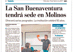 Universidad de San Buenaventura Medellín en Medios Impresos