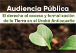 Gidpad aporta en temas relacionados con el derecho al acceso y formalización de la tierra en Urabá