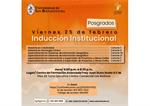 Inducción institucional de los programas de posgrados