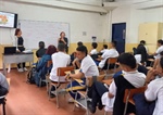Visita del Voluntariado Transformarte a la Institución Educativa Ciudadela del Sur