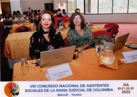Ponencia central en el VIII Congreso Nacional de Asistentes Sociales de la Rama Judicial