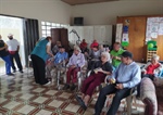 Voluntariado Transformarte Armenia visitó hogar geriátrico