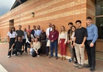 Visita de la Facultad de la Universidad Saint-Étienne de Francia en el Campus