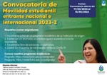 Convocatoria Movilidad Académica María Cano 2023-2