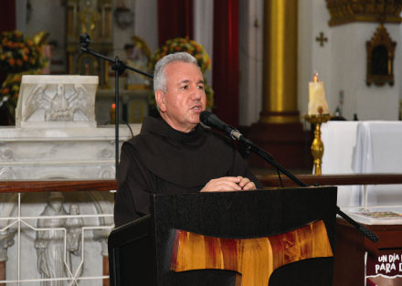 Conmemoramos a San Francisco de Asís y celebramos Quinquenios de servicio de los Bonaventurianos