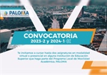 Convocatoria Programa PALOMA 2024-1