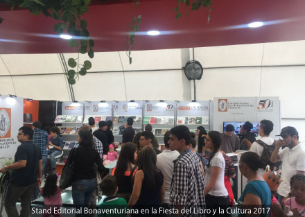 La Editorial Bonaventuriana en la Fiesta del libro y la Cultura